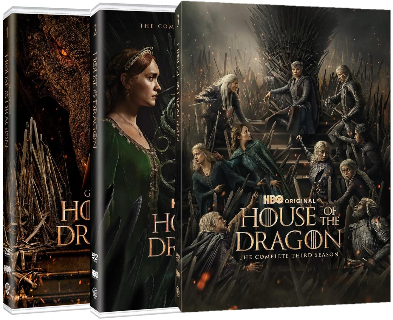 House of the Dragon: Seasons 1-3 Complete Series (DVD)