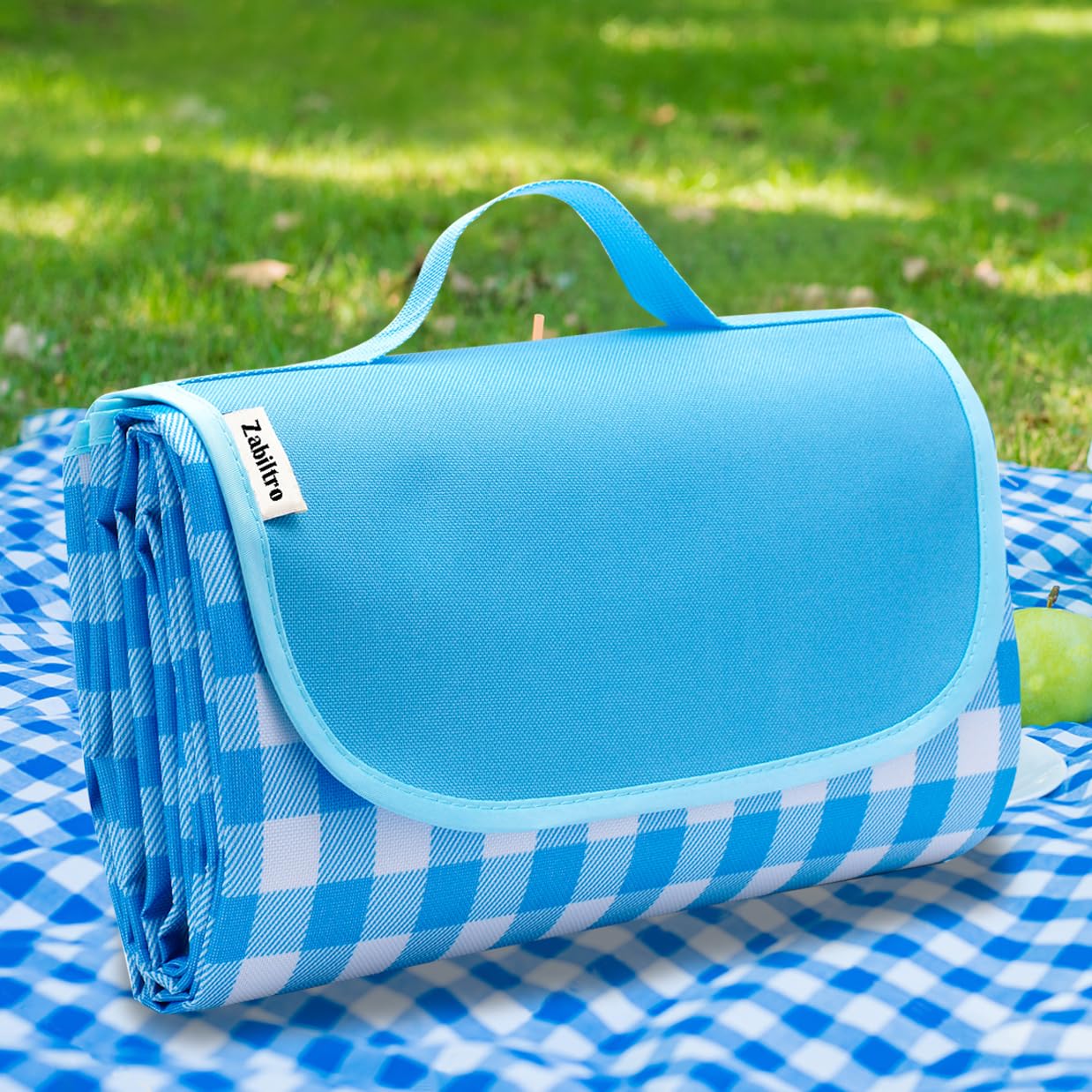 Amazon.com: Zabiltro Outdoor Picnic Blankets Extra Large 57''x79