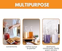 Vista 7 de FastRack pico dispensador para jarrón de un galón de detergente de lavandería – Envase hermético con tapa de rosca Base antideslizante