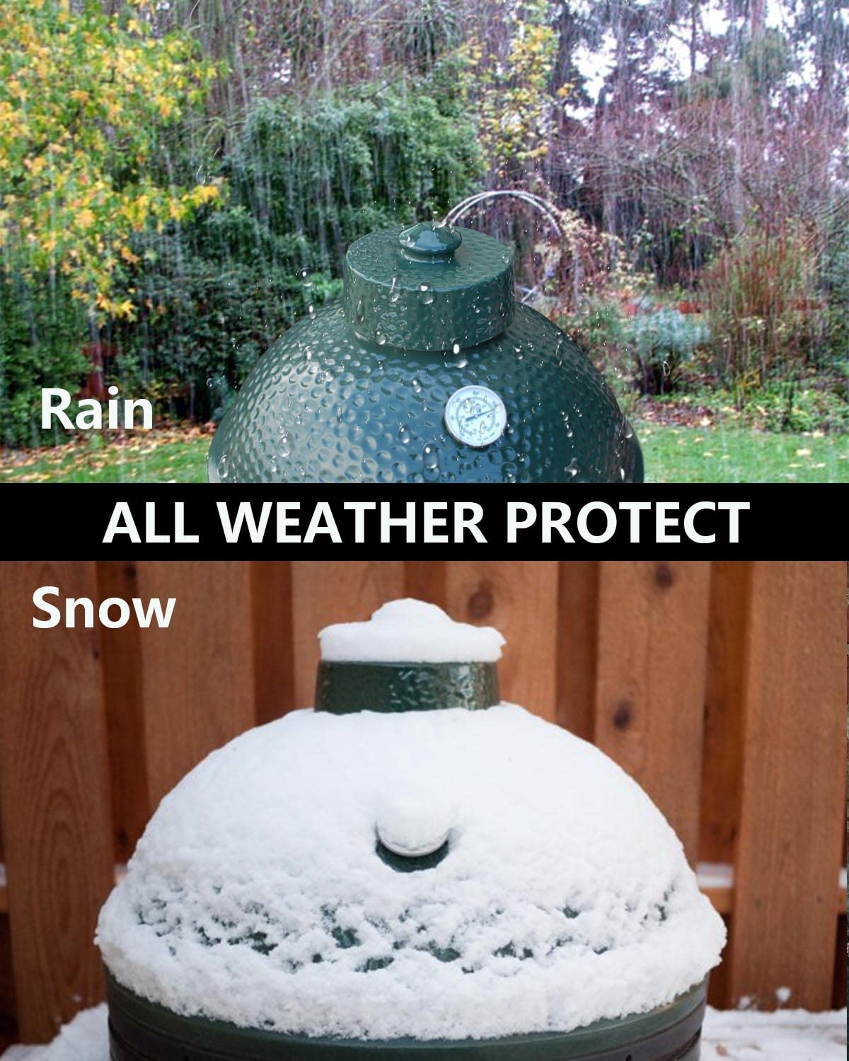 Zubehör für Big Green Egg, obere Dämpferkappe für Big Green Egg Ersatzteile, Keramik-Schornsteinkappe für Big Green Egg Medium, Large und XL