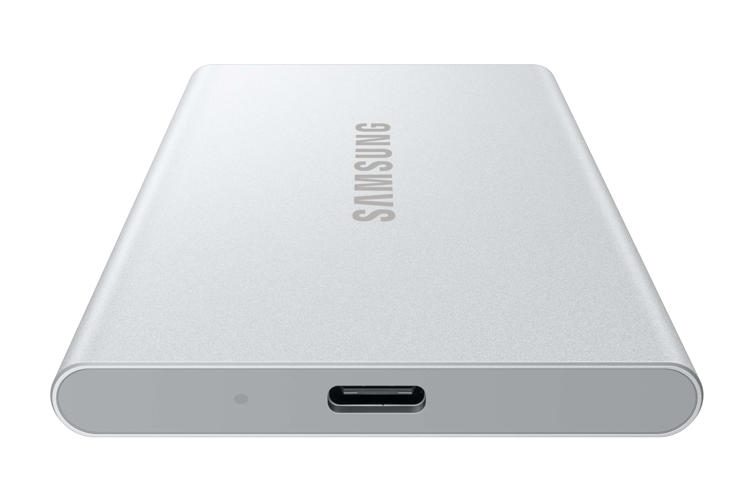 Samsung T7 Resurrected MU-PD1T0G/WW, SSD Externe Portable Gris Clair, 1 to, USB 3.2 Gen.2