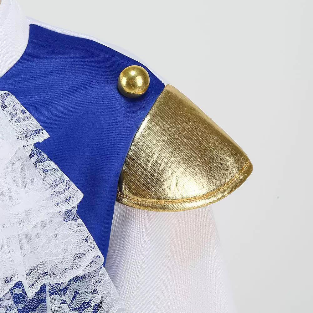 Akokvlar 10 Pcs Prince Charming Costume for Boys Medieval Royal King Outfits for Kids - Image 5