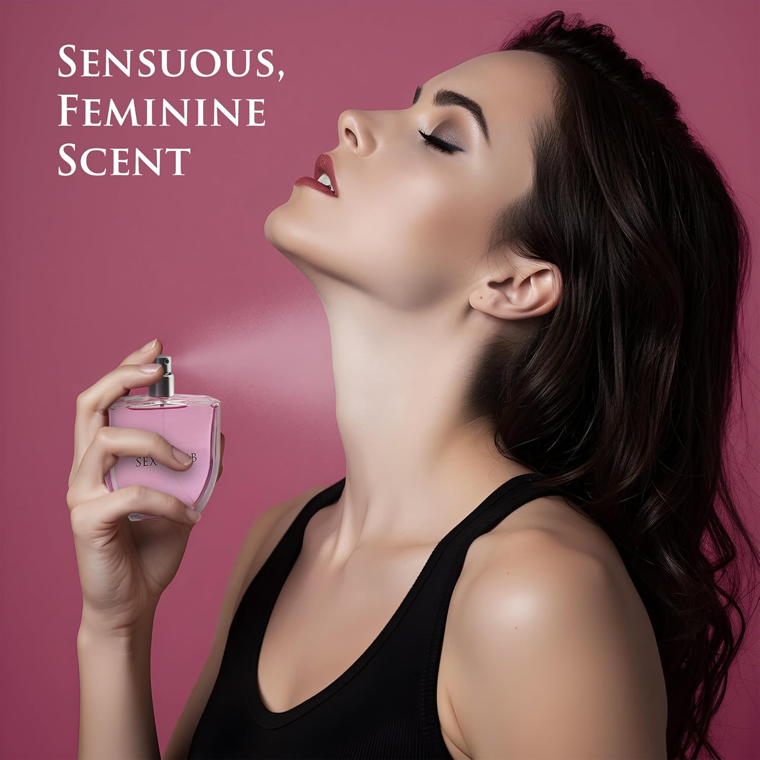 Sx Bomb for Women Eau De Parfum - Blend of Floral & Fruity Accords - Neutral Base Notes of Oakmoss, Musk & Wood - Sweet Everyday Fragrance - Elegant 100ml Bottle - Natural & Paraben Free - Image 5