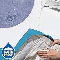 Vista 331 de Comfort Expression - Cama ortopédica para perros extragrandes, 53 x 42 pulgadas, cama impermeable y de apoyo de espuma con cojines removibles