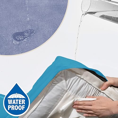 Miniatura 331 de Comfort Expression - Cama ortopédica para perros extragrandes, 53 x 42 pulgadas, cama impermeable y de apoyo de espuma con cojines removibles, con