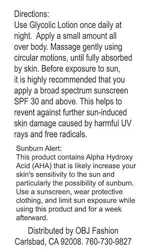 Miniatura 5 de Loción mágica - 10 glicólico 5 ácido láctico Exfoliatingl loción corporal wté verde aceite de argán papaya regaliz