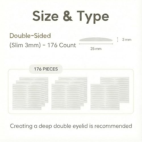 Miniatura 2 de Delgada magia de encanto del ojo - Cinta para párpados de doble cara x 4 paquetes