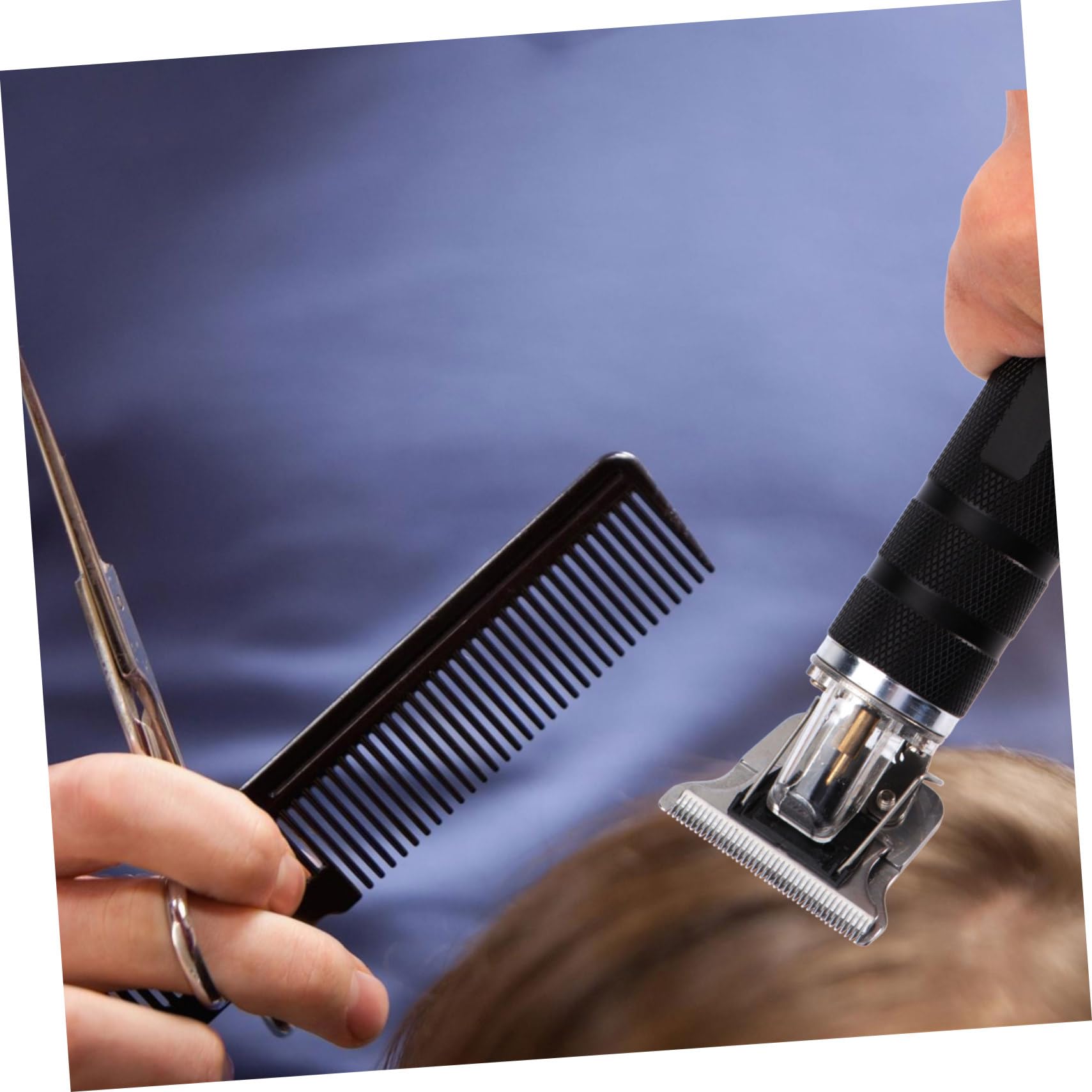 Baluue Elektrischer Haarschneider Haarschneidemaschine Mit Clipper Haarschneidewerkzeug Für Friseursalon Robustes Material Einfache Handhabung