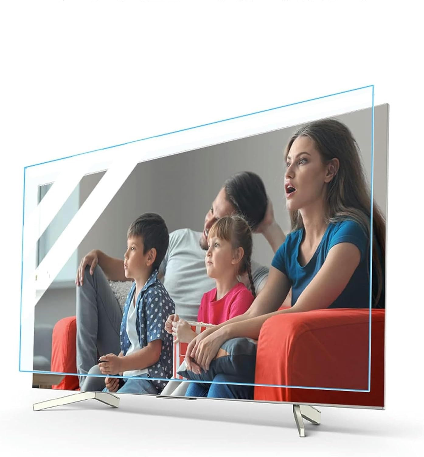 まぶしさなし フィルター テレビ画面保護フィルム青色光は画面保護パネルをブロックし 目の疲れを和らげ の放射線を減らします (Col