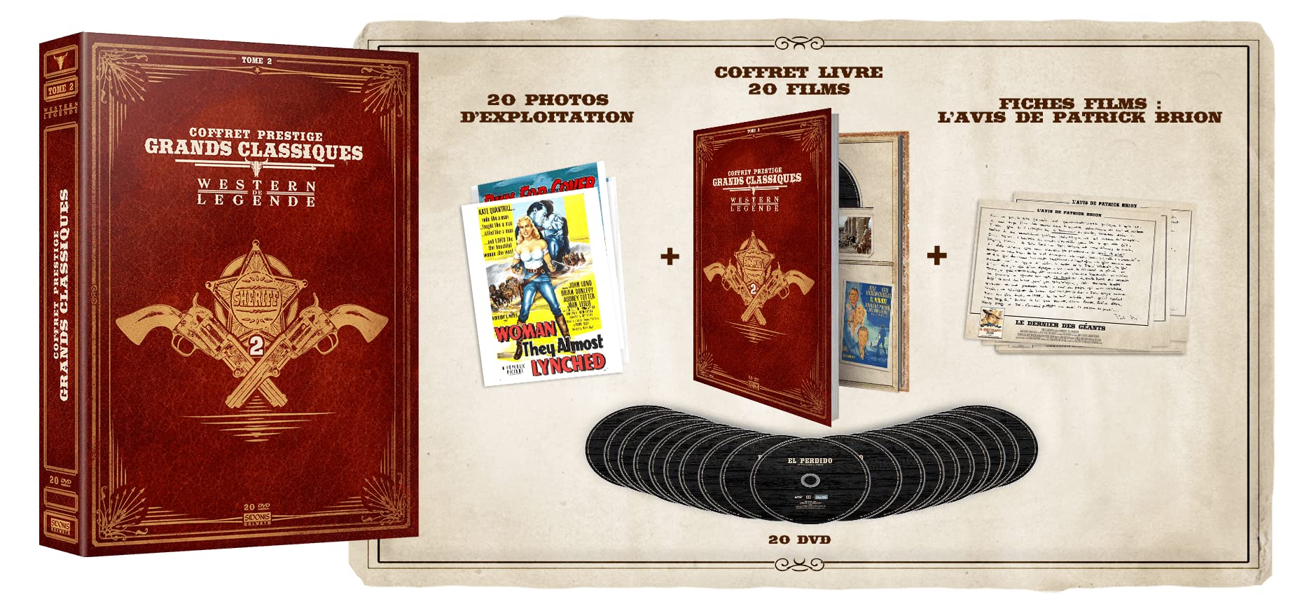 Coffret Grands Classiques (20 Films)- Les westerns de légende [Édition Prestige]