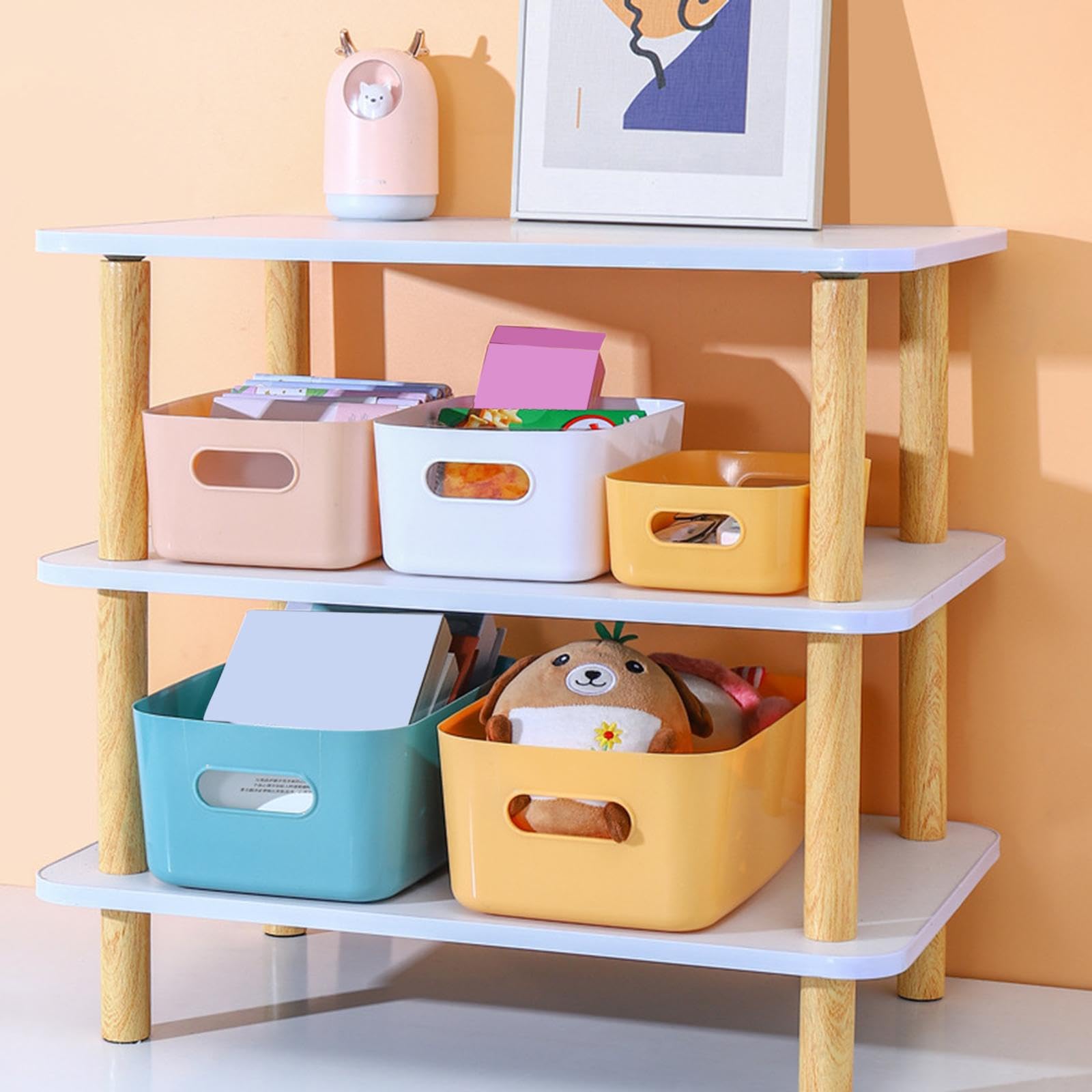 CLUB BOLLYWOOD® Makeup Holders Vanity Cosmetics Case Organizer for Living Room Pantry Decor | Home Organization | Storage Boxes | Storage Boxes | 1 Bathroom Storage Box