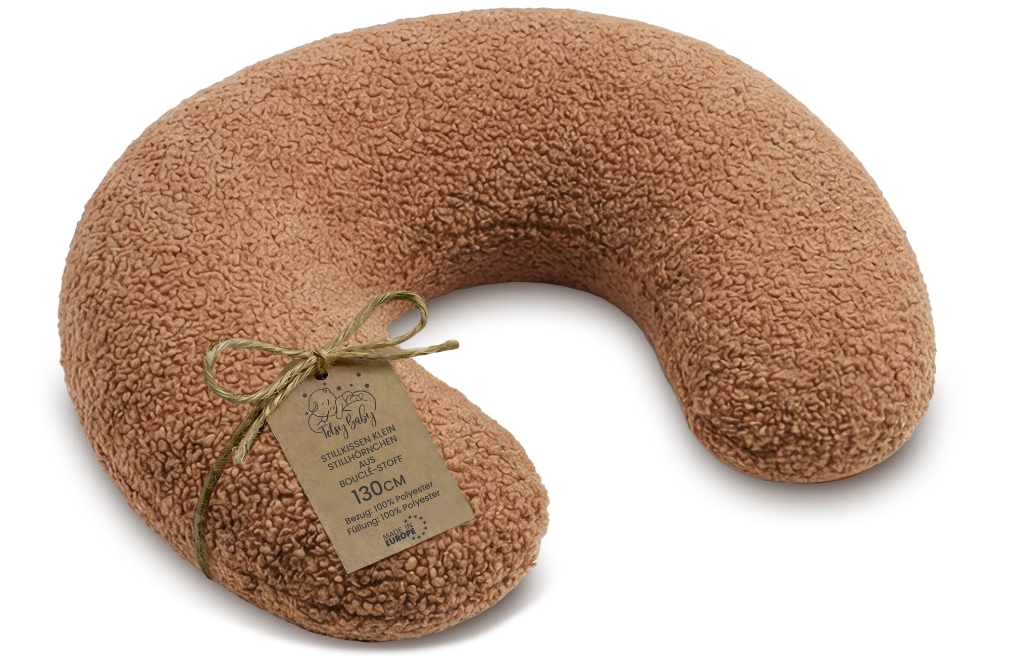 Totsy Baby Pumpkin Pregnancy Nursing And Breastfeeding Pillow 130 Cm - Breast Feeding Maternity Pillows For Baby And Support Sleeping For Babies Plush Oeko-Tex