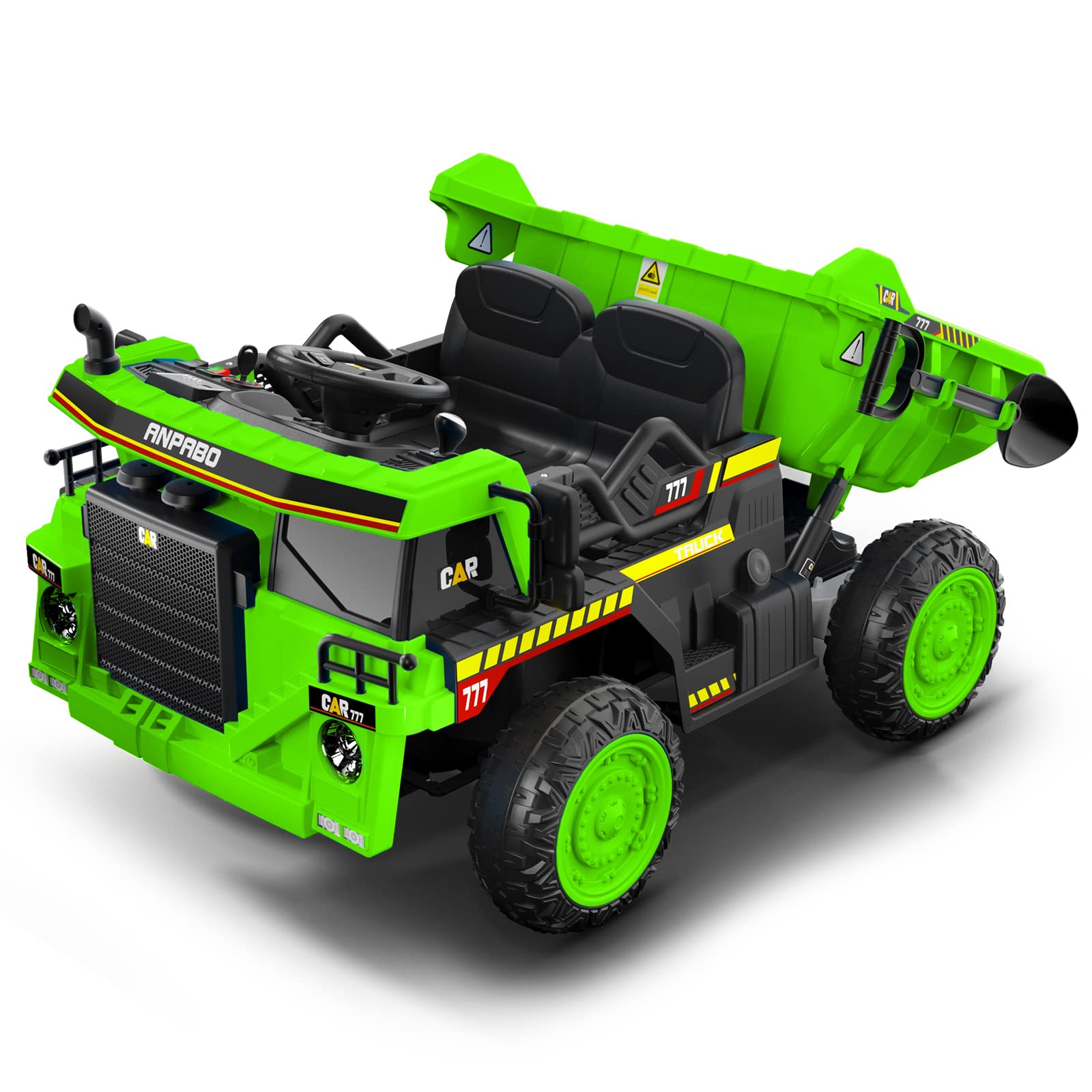 Buy ANPABO Ride on Tractor, 12V Ride on Dump Truck with Remote Control