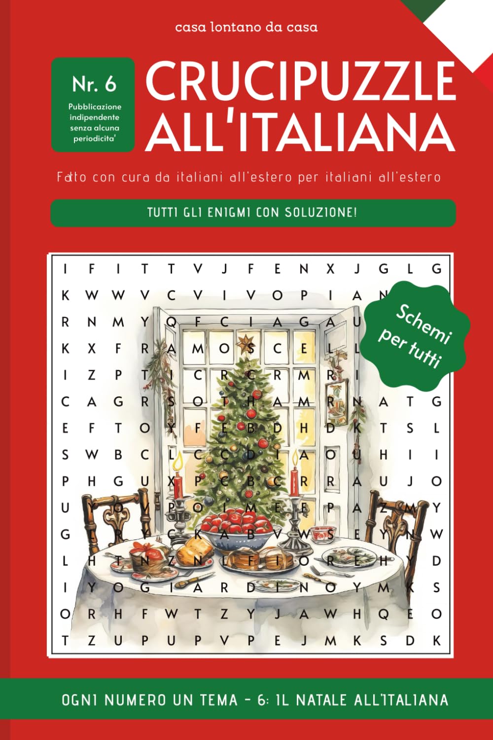 Crucipuzzle all'italiana: Parole intrecciate in italiano per italiani all'estero sul Natale all'Italiana