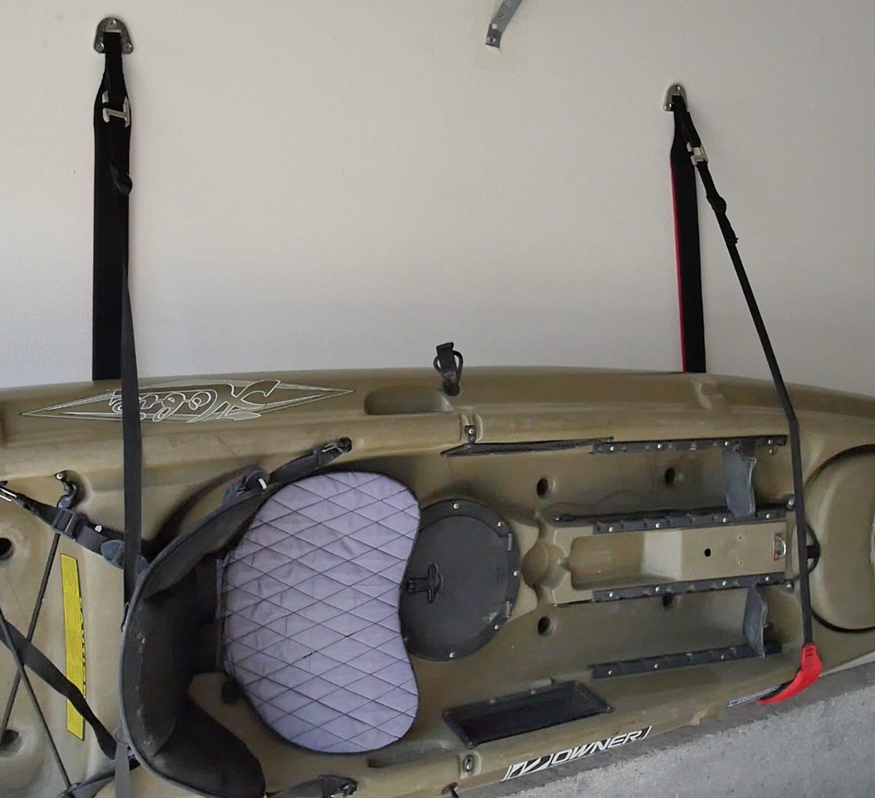 Buy COR Surf Kayak Storage HeavyDuty Padded Kayak Wall Sling Kayak