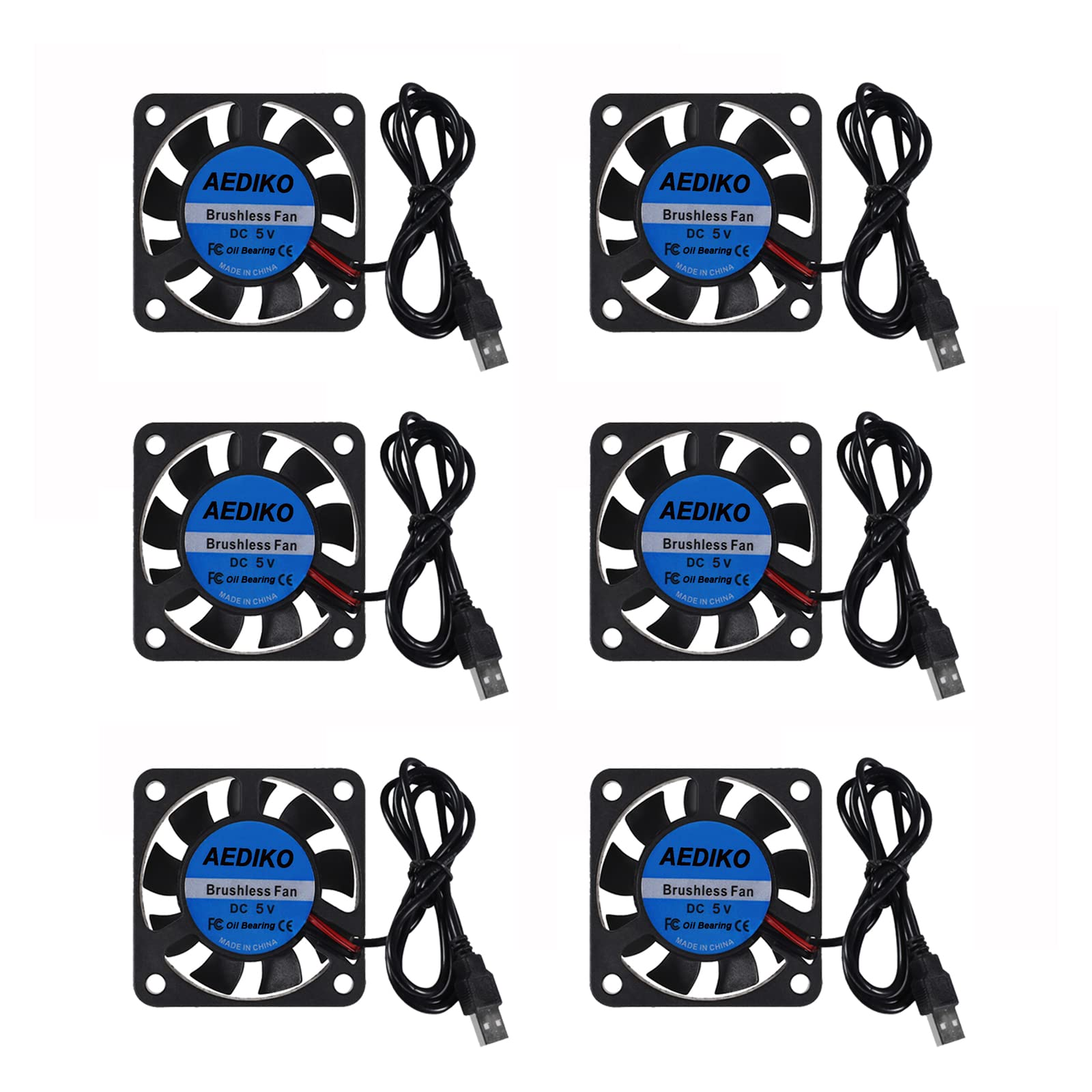 Ventole Di Raffreddamento 5V Per Stampanti 3D - Set Da 4 Pezzi 30x30x7mm Silenziose - Foto 8