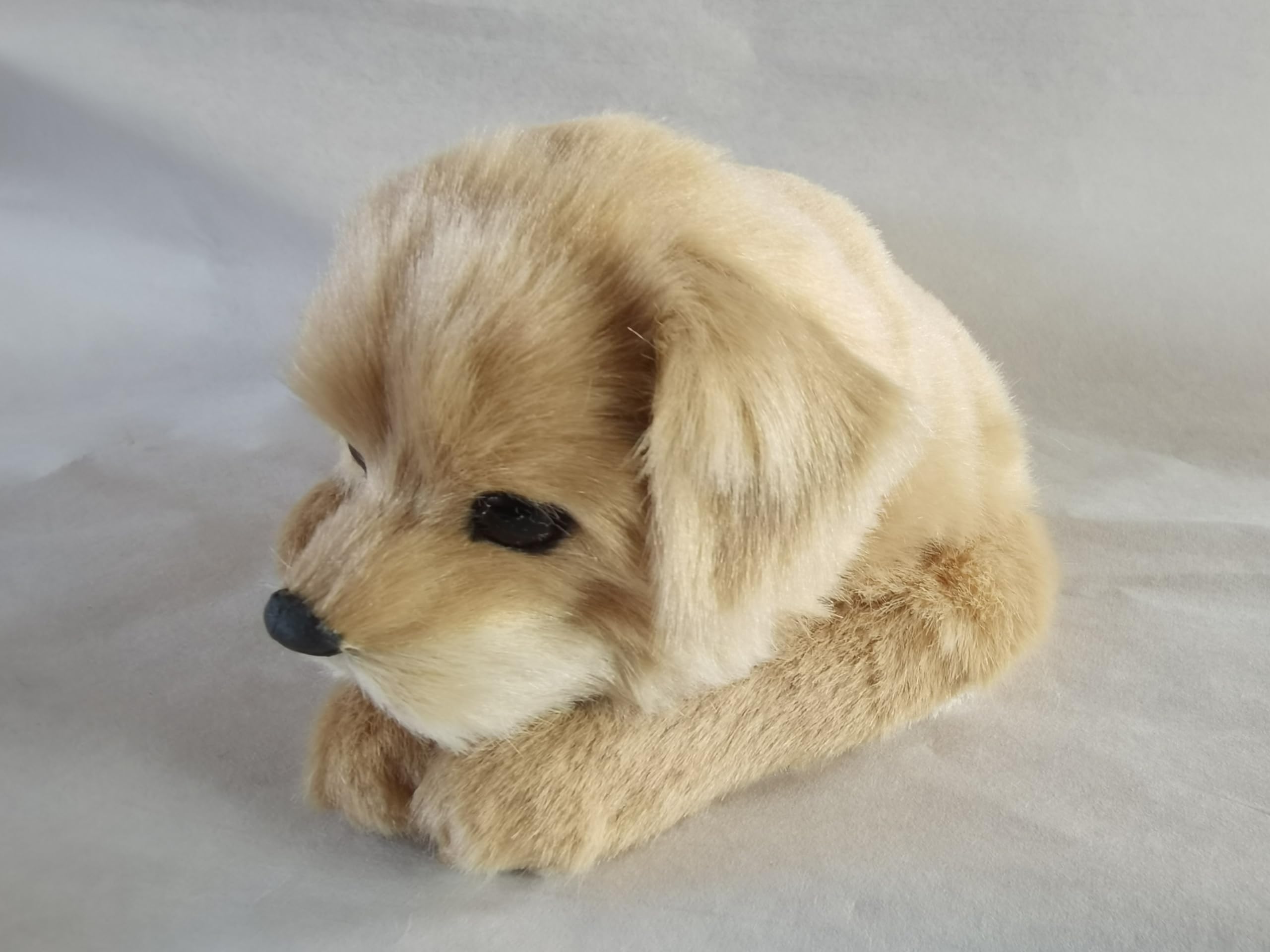 PawFection Pets Golden Retriever Dog, Realistic, Lifelike Stuffed Interactive Nodding Pet Toy, Companion Pet Puppy with 100% Handcrafted Synthetic Fur - Image 4