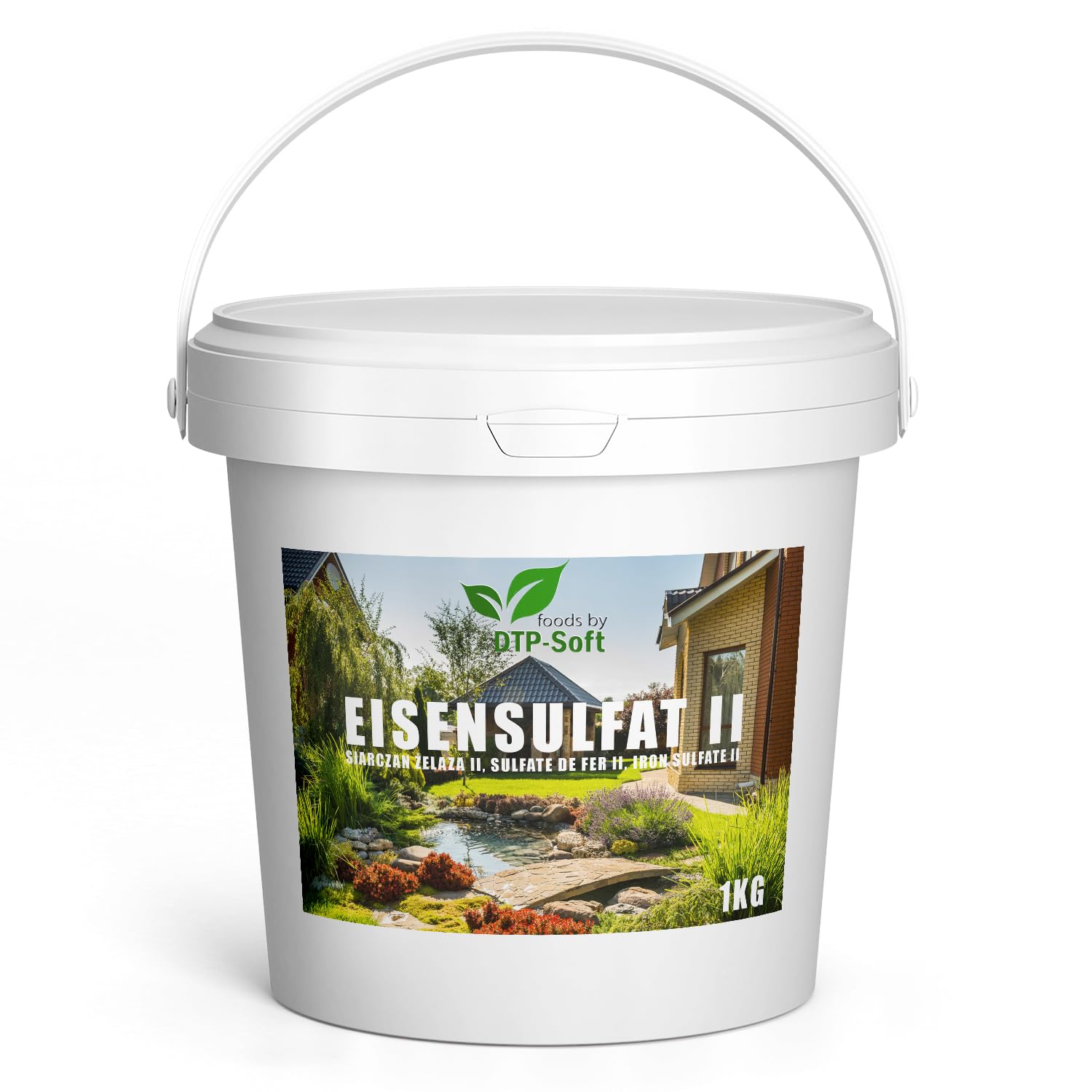 Sulfate De Fer GiDeli 1 Kg – Engrais Heptahydraté Pour Hortensias, Jardin, Agriculture, Anti-carence Fer, Renforce Les Plantes