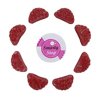 Smarty Stop Red Cherry Slice Wedges Candy (2 Pound (Pack of 1))