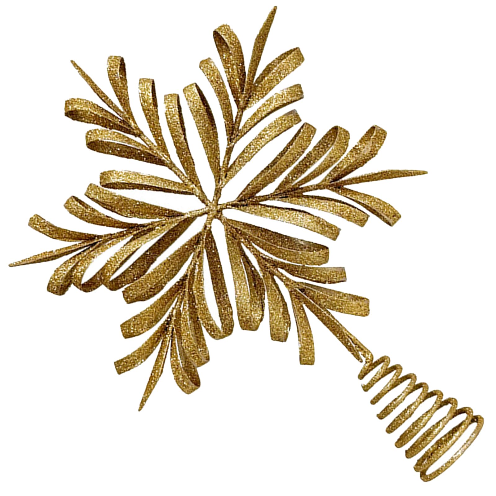 KAQNTUD Traditional Christmas Tree Decoration Made of Metal Star Ornament with Secure Mounting Arrangement Christmas Tree Topper