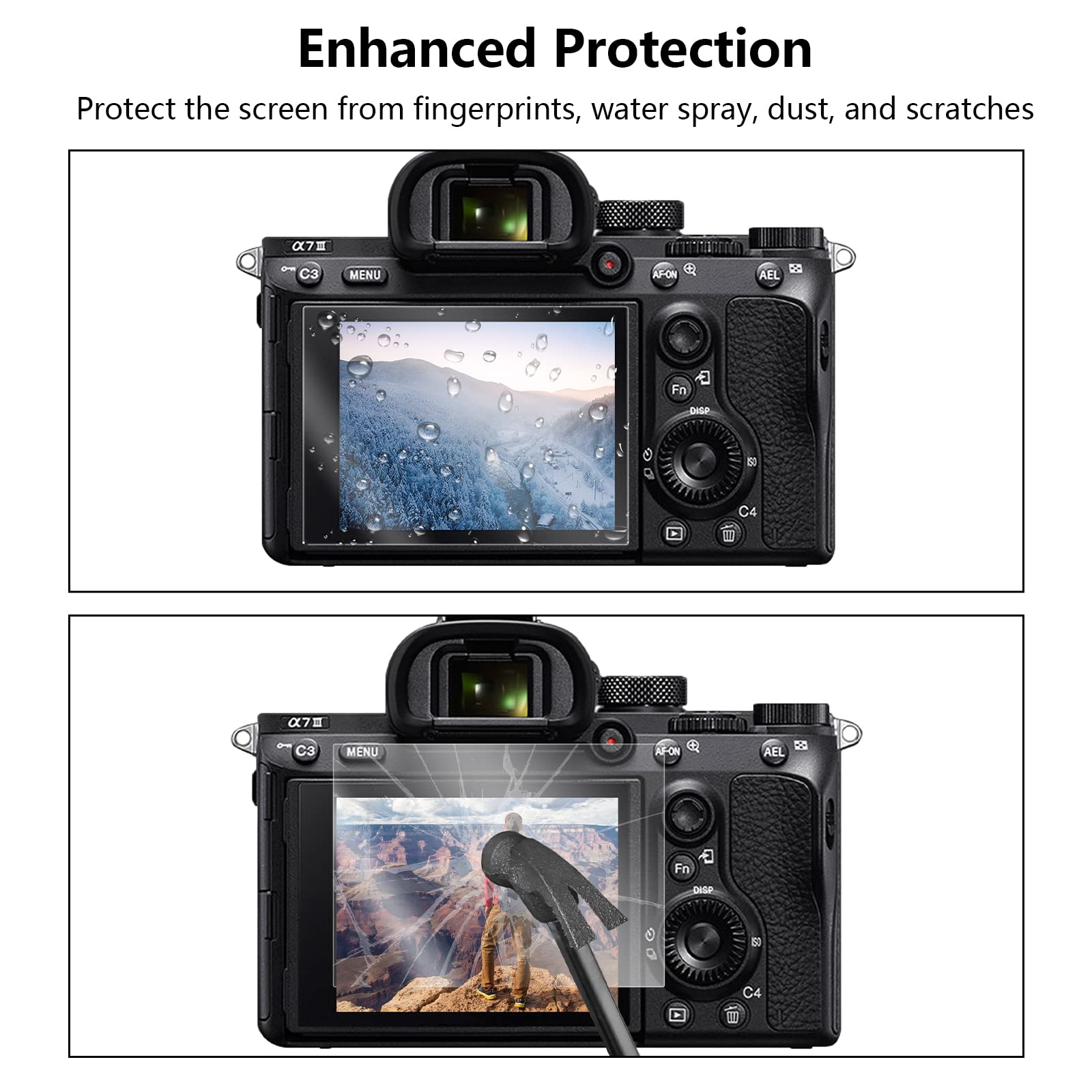 Displayschutzfolie Für Sony A7IV/A7M4 – 9H Gehärtetes Glas, Ultradünn & Kratzfest