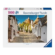 Ravensburger Puzzle 1000 pezzi, Alberobello Italia – Puzzle Adulti +14 anni, 70 x 50 cm, Puzzle per Adulti, Foto Alberobello, Idee Regalo