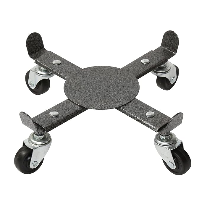 Buy IDEAWORKS Adjustable Rolling Plant Caddy with Wheels, 1014 Inch Rolling Plant Stand with