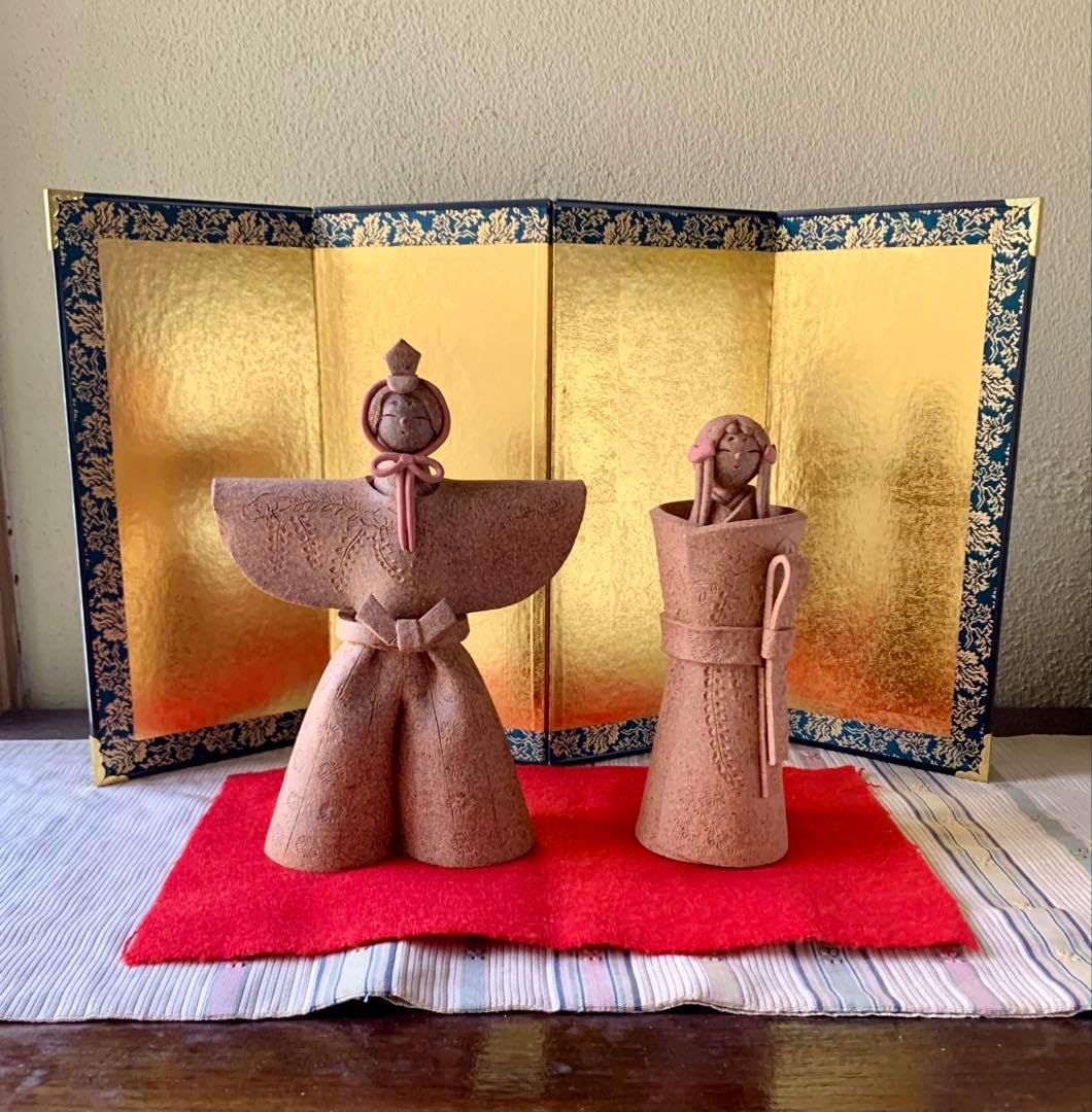 有田焼 勝山作 雛人形 お雛さま ひな人形 置物 昭和レトロ 陶器