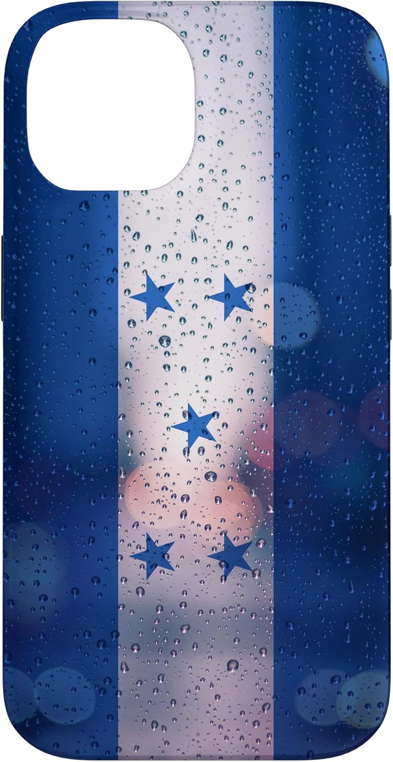 Honduras Raindrop Style Flag - Honduran Pride Case for iPhone 17 Pro Max