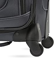 Vista 127 de SwissGear - Equipaje suave expandible Sion con ruedas, Negro