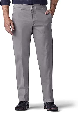 Lee Men's Big & Tall Extreme Motion Flat Front Regular Straight Pant