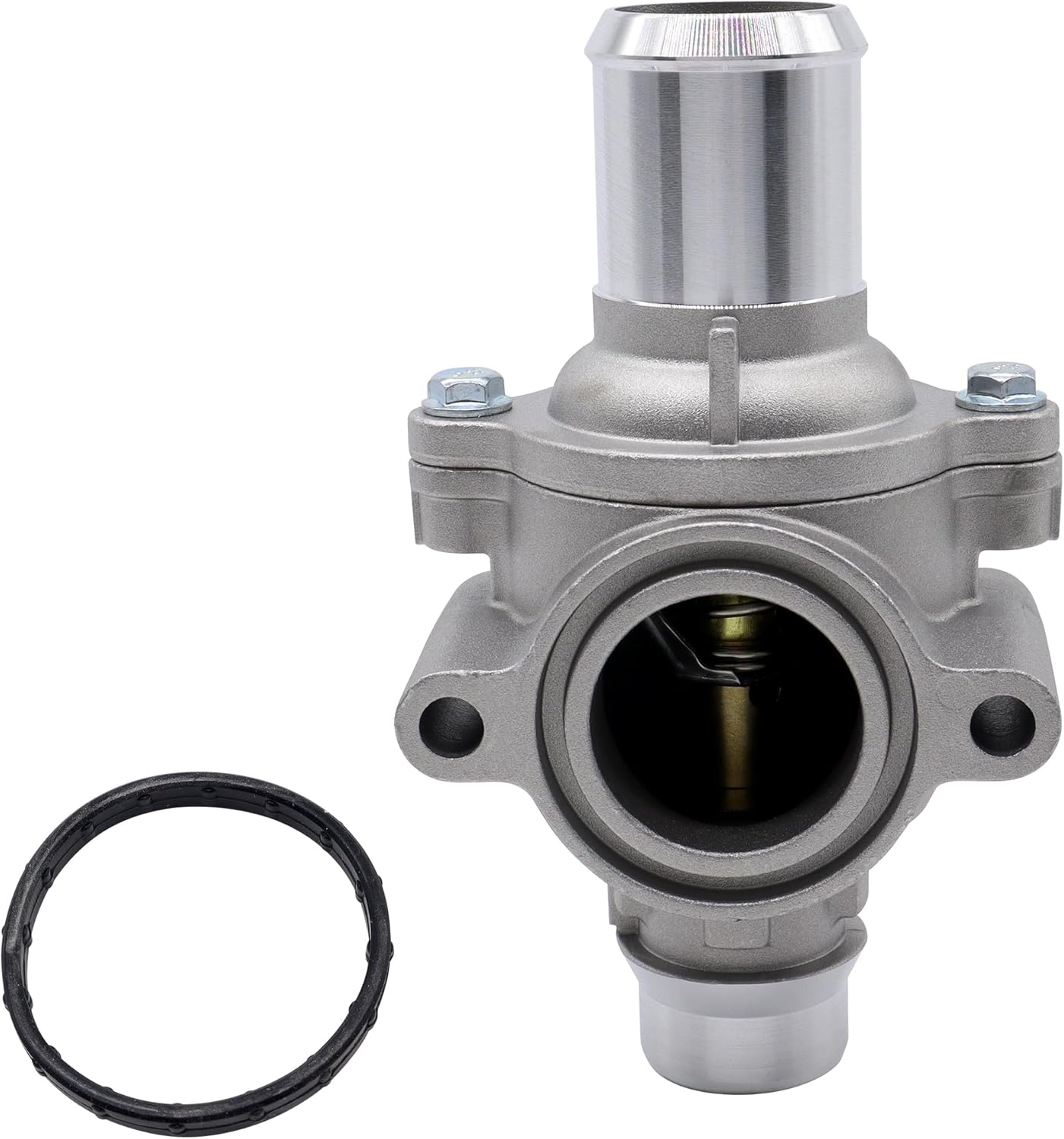 HiSport 902-5153 Engine Coolant Thermostat Housing Assembly BL3Z8A586D, 86013, CO34944, TA-6015, FD0717134 Compatible with Ford Lincoln