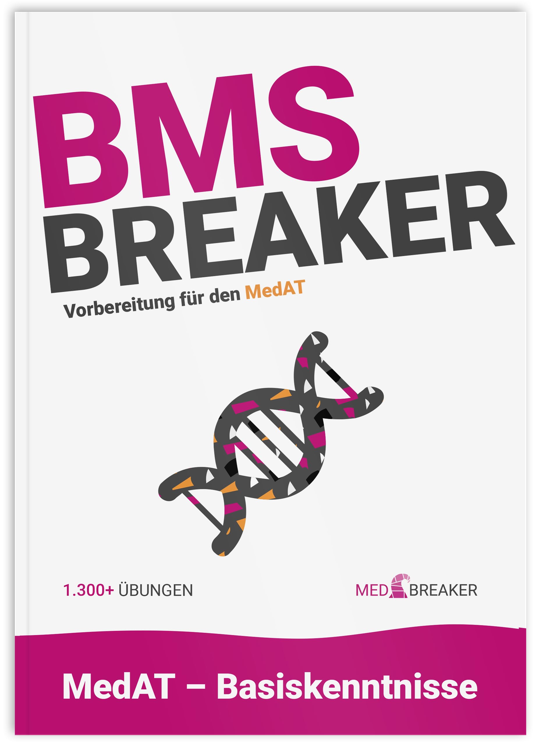 MedAT 1.300+ BMS-Fragen: Biologie, Chemie, Physik, Mathematik, Medizin-Aufnahmetest |: BMS-Breaker | MedAT 2025 / 2026, Basiskenntnistest Medizinische ... (MEDBREAKER | MedAT-Bücher-Vorbereitung)