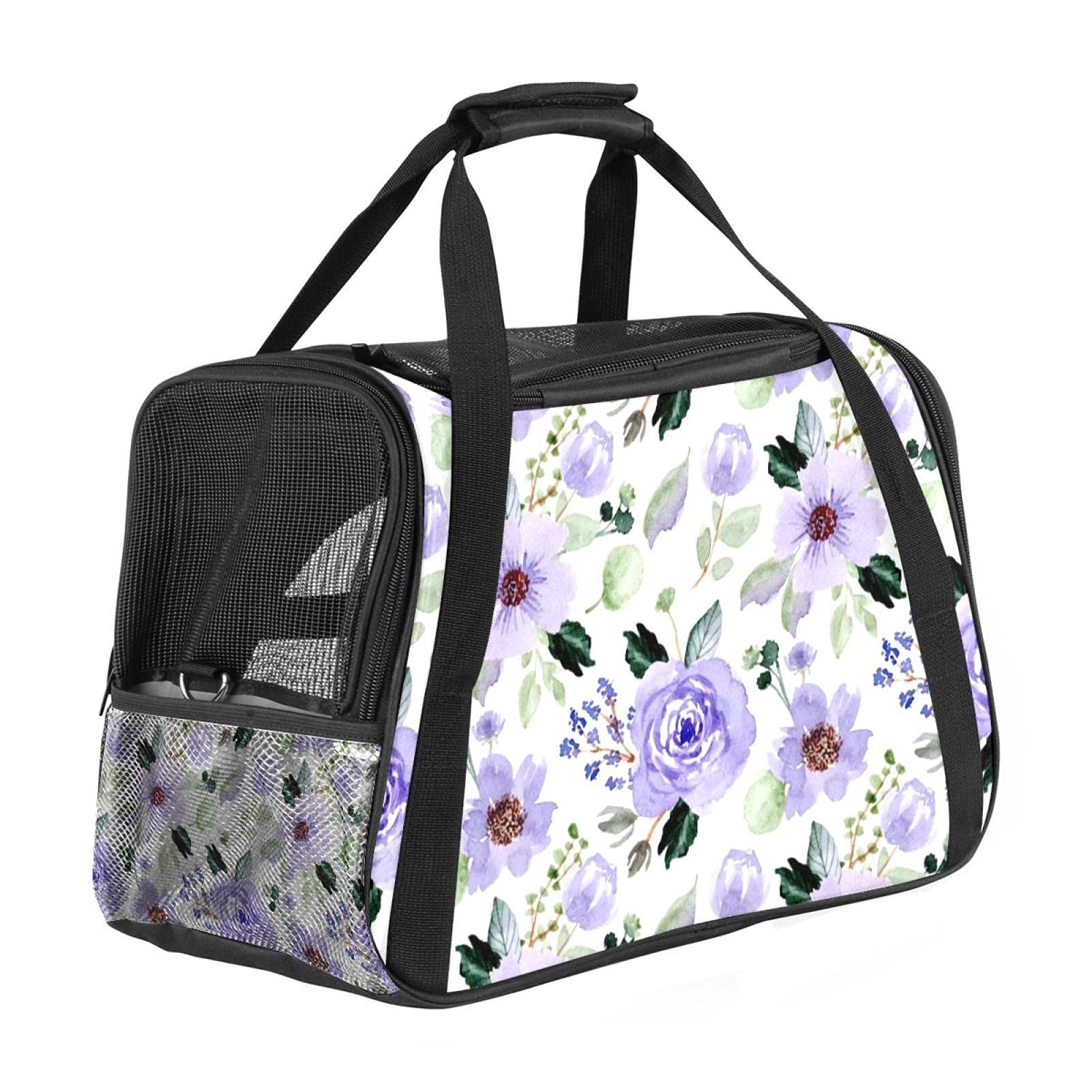 Sac de transport pour chien et chat idéal en randonnée et sorties extérieures avec double zip