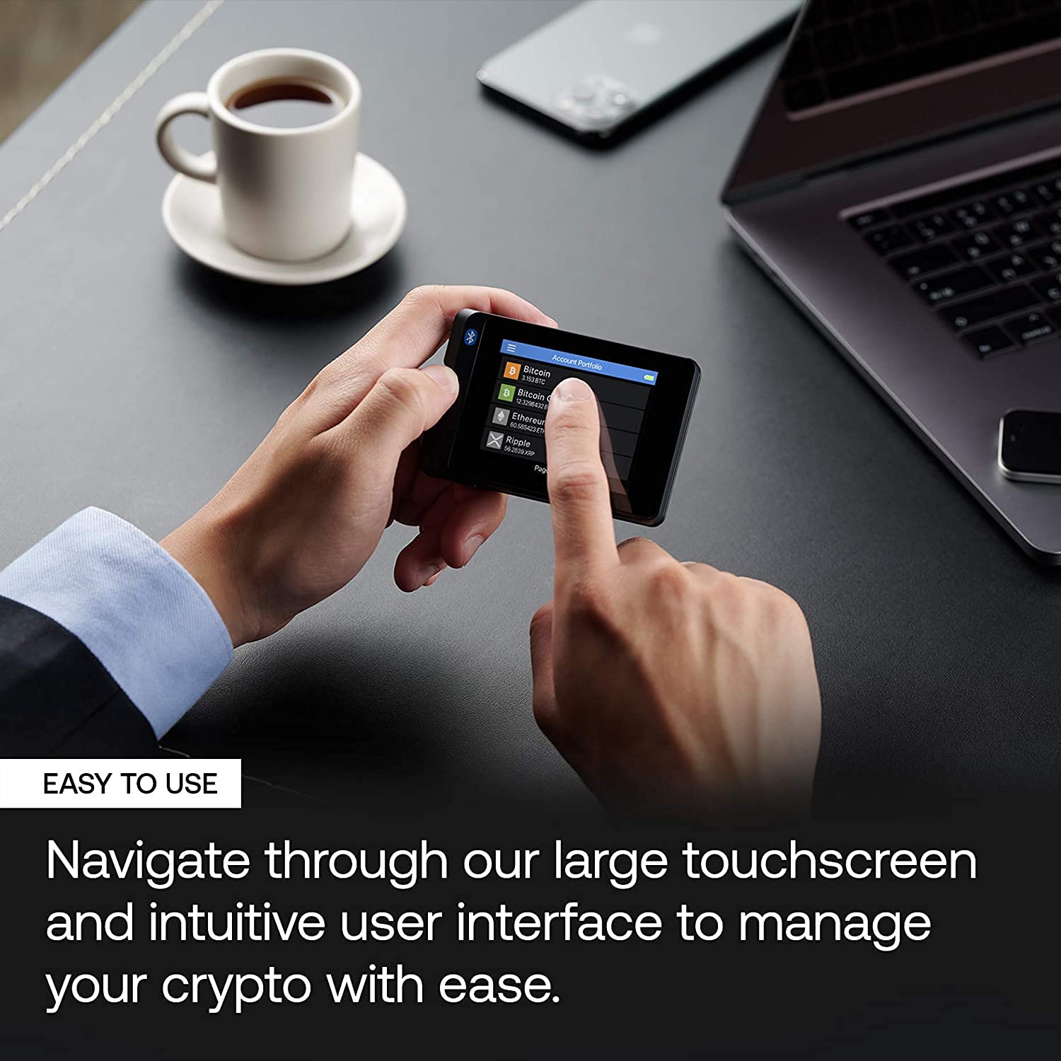 Amazon.co.jp: SecuX W20 最も安全な暗号ハードウェアウォレット Bluetooth付き マイクロファイバー(7インチ x  6インチ) クリーニングクロス付き : パソコン・周辺機器