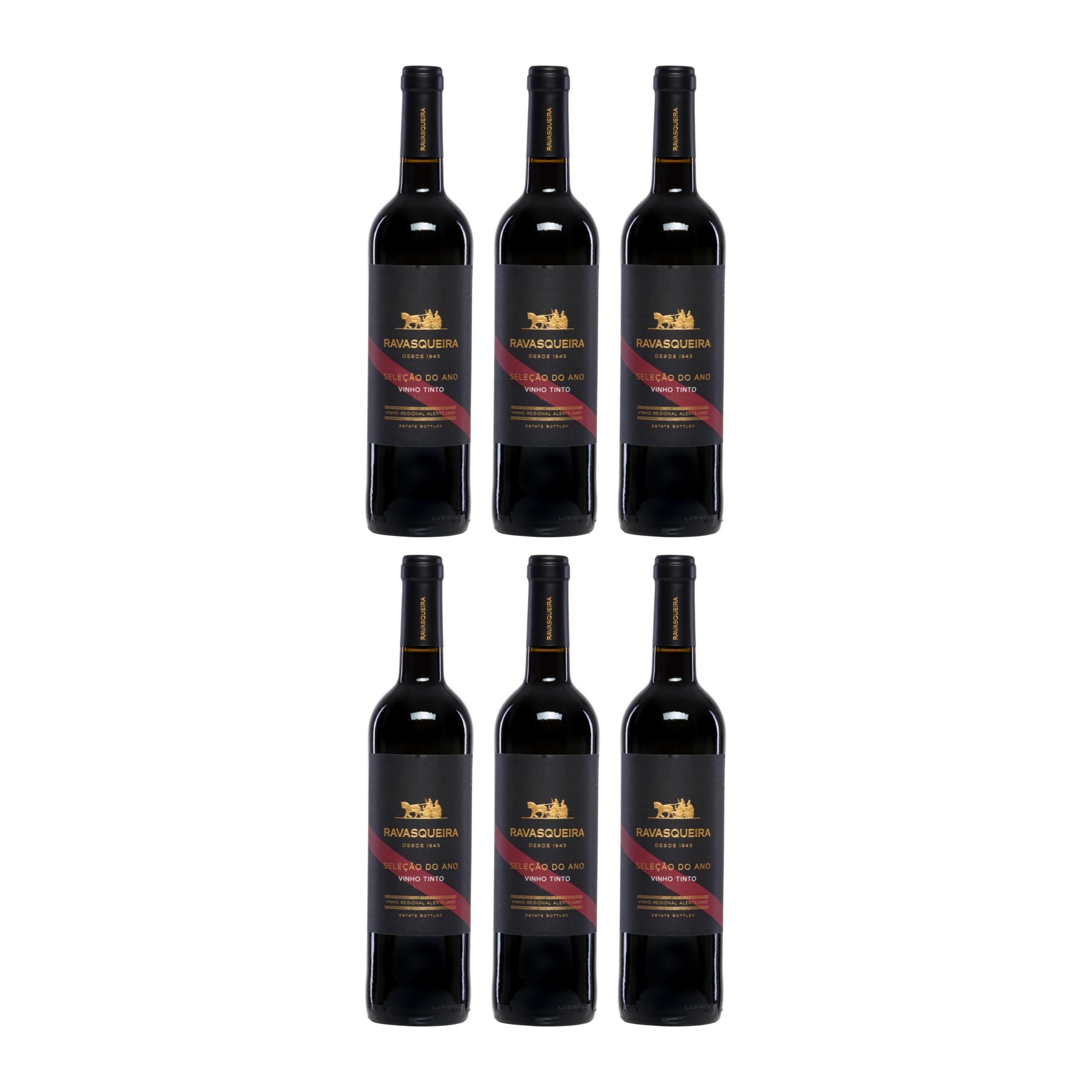 Monte da Ravasqueira Vinhos Seleção do Ano Vinho Tinto Rotwein Rot Trocken Portugal inkl. FeinWert E-Book (6 x 0.75 l)