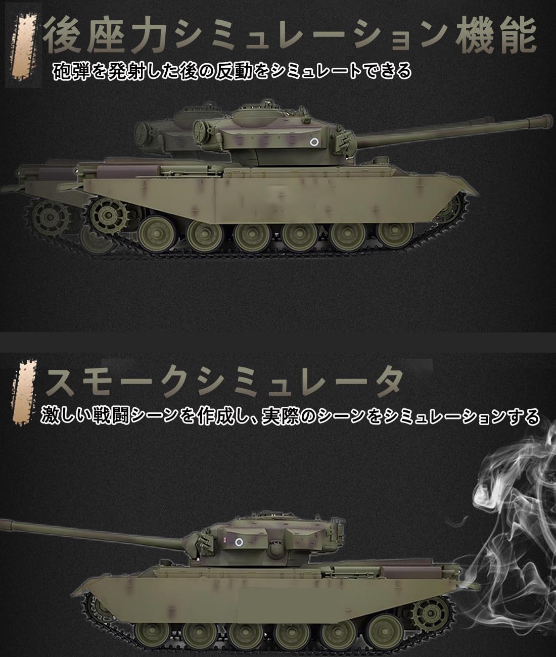 Amazon.co.jp: Homepatche ラジコン戦車 英国センチュリオンMK5 戦車