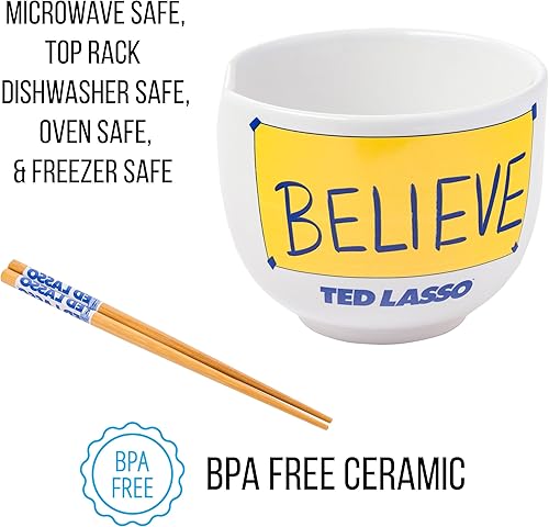 Miniatura 204 de Silver Buffalo - Cuenco con palillos para arroz, fideos o ramen, de cerámica, modelo Hogwarts Railways con escudo, de Harry Potter, apto