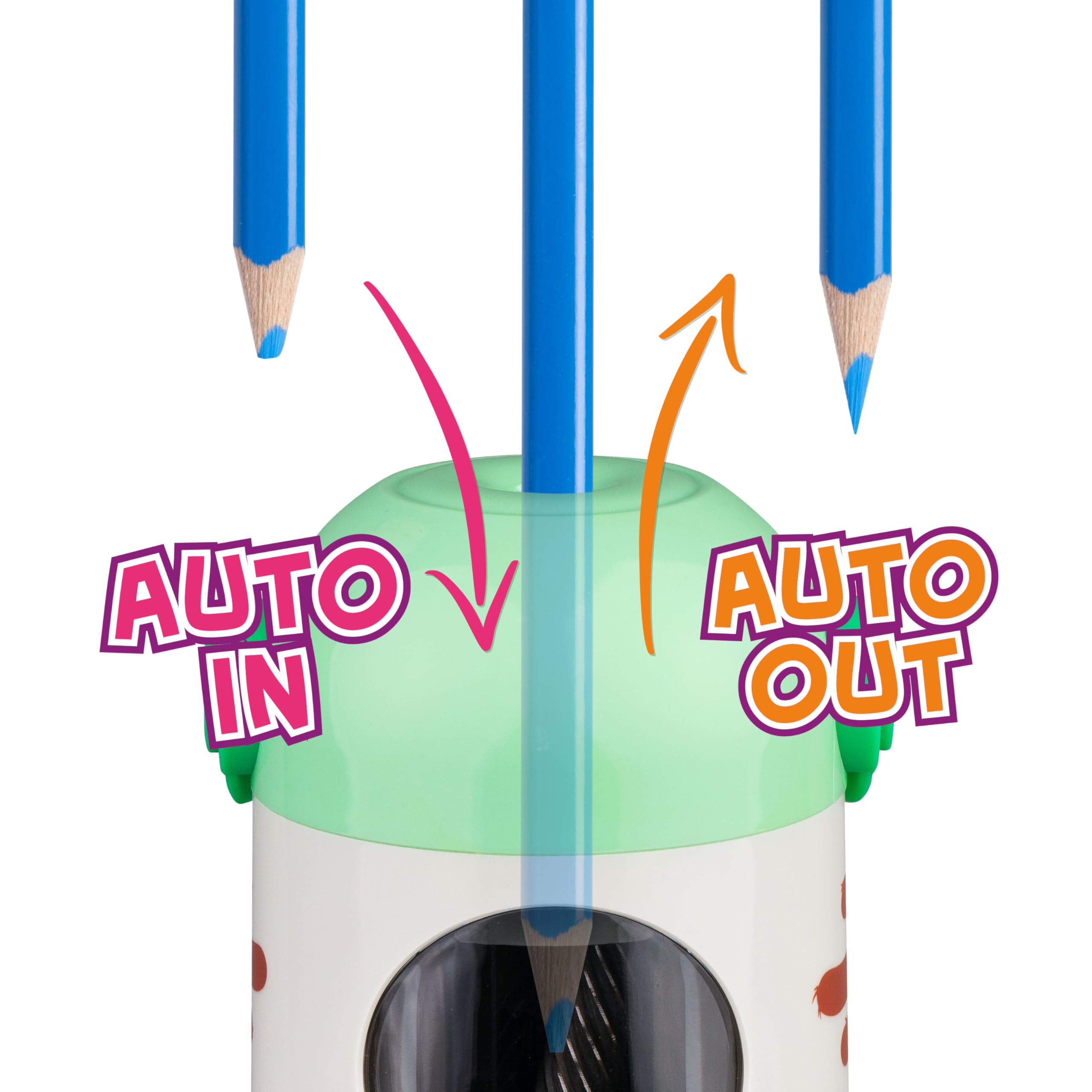 Temperino Elettrico JOLLY Herbert - Ricaricabile USB, Per Matite &oslash; 6-12 Mm