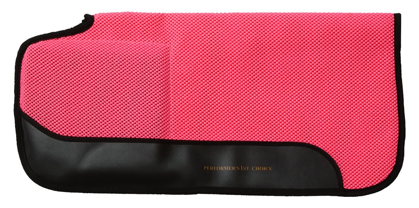 Buy Tough 1 Air Flow Shock Absorber PVC BuiltUp Saddle Pad, Pink