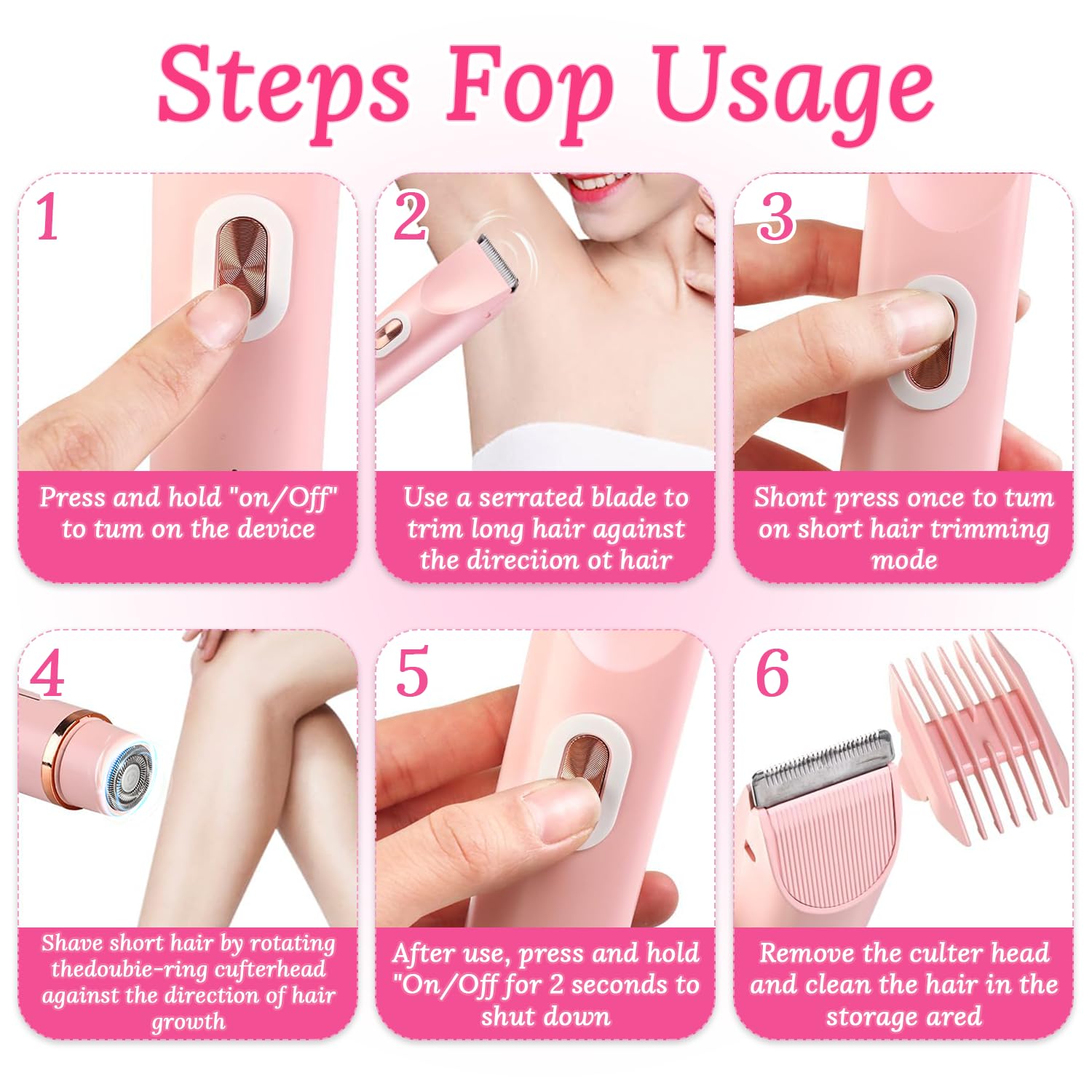 Silky Splash Razor, 2-in-1 Dual Head Electric Shaver, Women's Genital Area Pro, IPX7 Waterproof, Wireless Wet & Dry Bikini Trimmer, Women's Shaver Electric with USB Charging Status : Amazon.com.au: Health, Household &