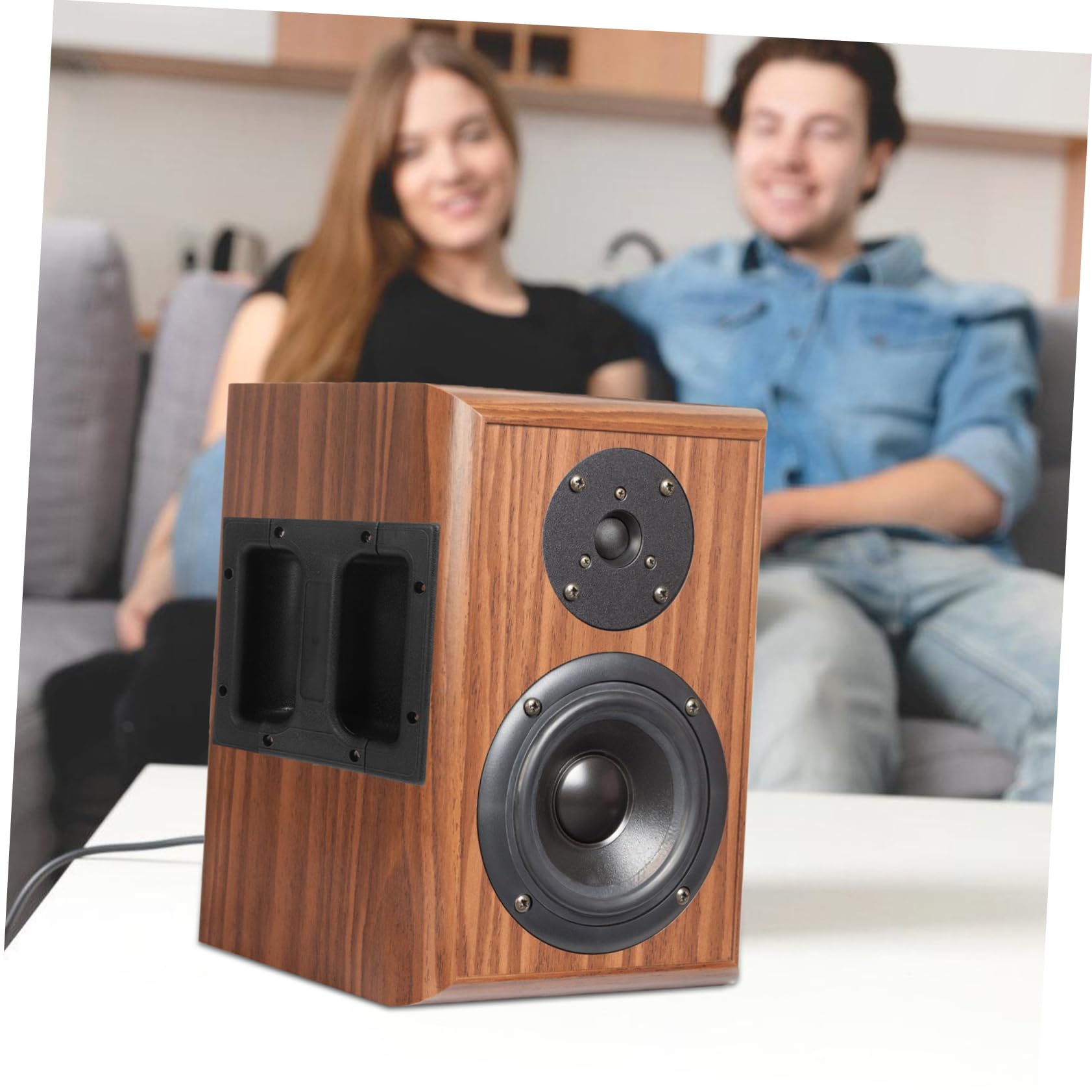 Abaodam Para Altavoz 2 Piezas Manijas De Plástico Duraderas Para Amplificador Reemplazo De Mango Cómodo y Práctico Para Transporte De Altavoces