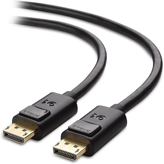 Cable Matters 4K DisplayPort to DisplayPort Cable 5m (DP to DP Cable) with 4K (3840 x 2160@60Hz), 2K (2560 x 1440@144Hz) support - 5 Metres