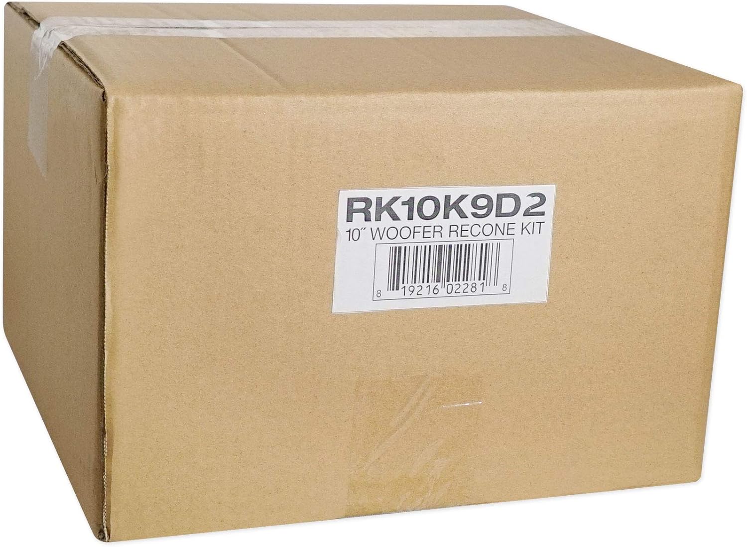 Rockville RK10K9D2 Recone Kit for W10K9D2 Subwoofer, DIY Repair, Components, Restores Sound for Car Audio