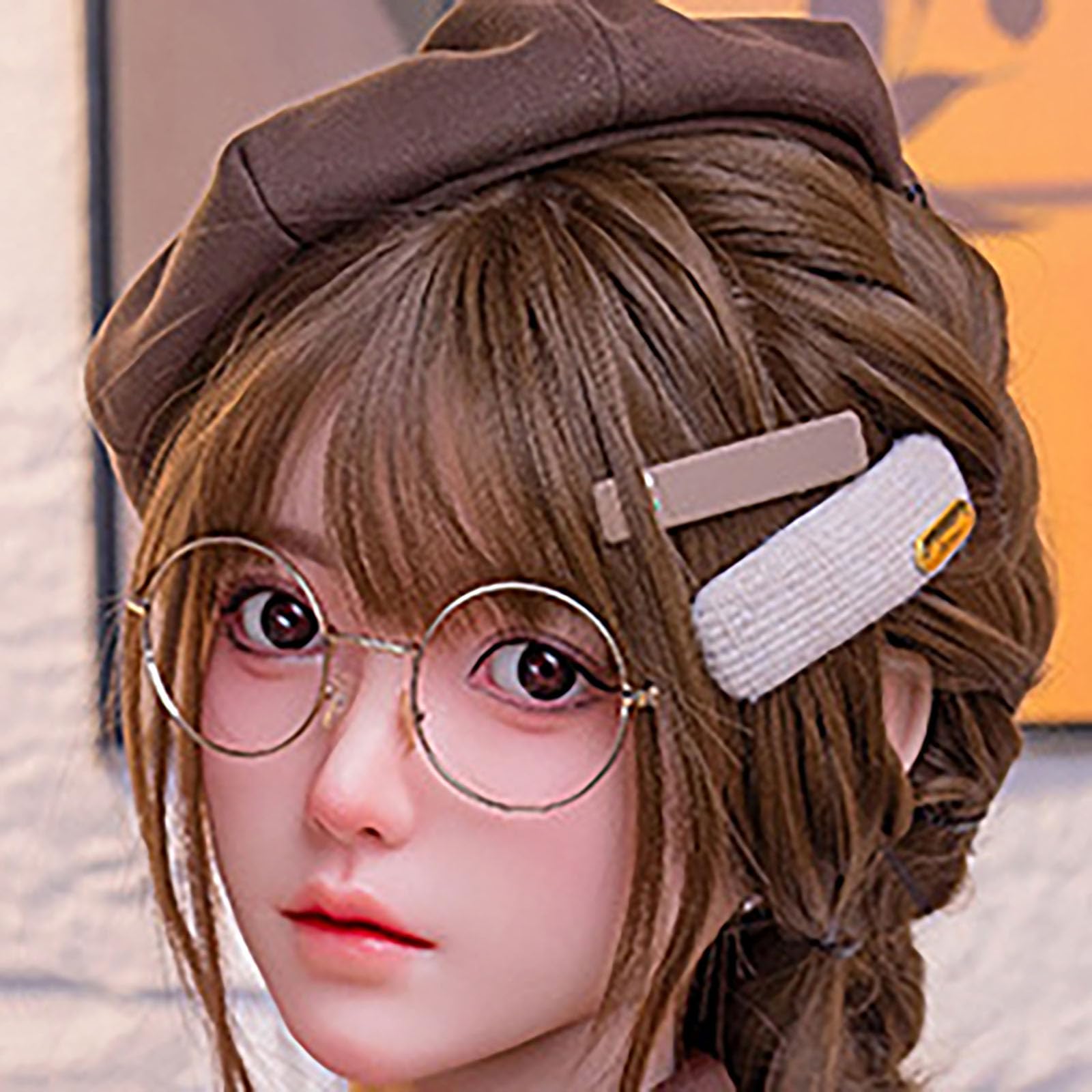 Amazon.co.jp: シリコン製 フィギュア ヘッド単体 等身大 頭部のみ