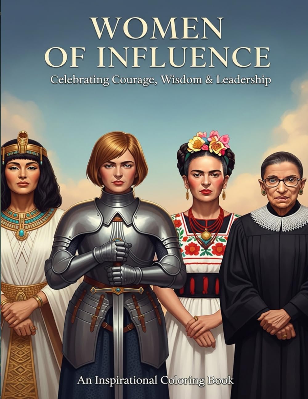 Women of Influence: An Adult Coloring Book Celebrating History’s Most Inspiring Women