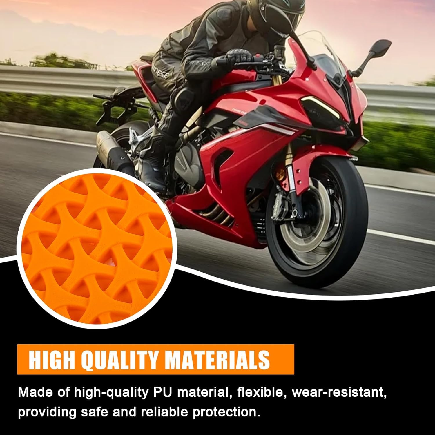 Flat 3D Net Shock Absorbing Ultra Light CE UKCA Livello 2 Biker Jeans Pantaloni Aggiornamento Armatura Inserto Protezione