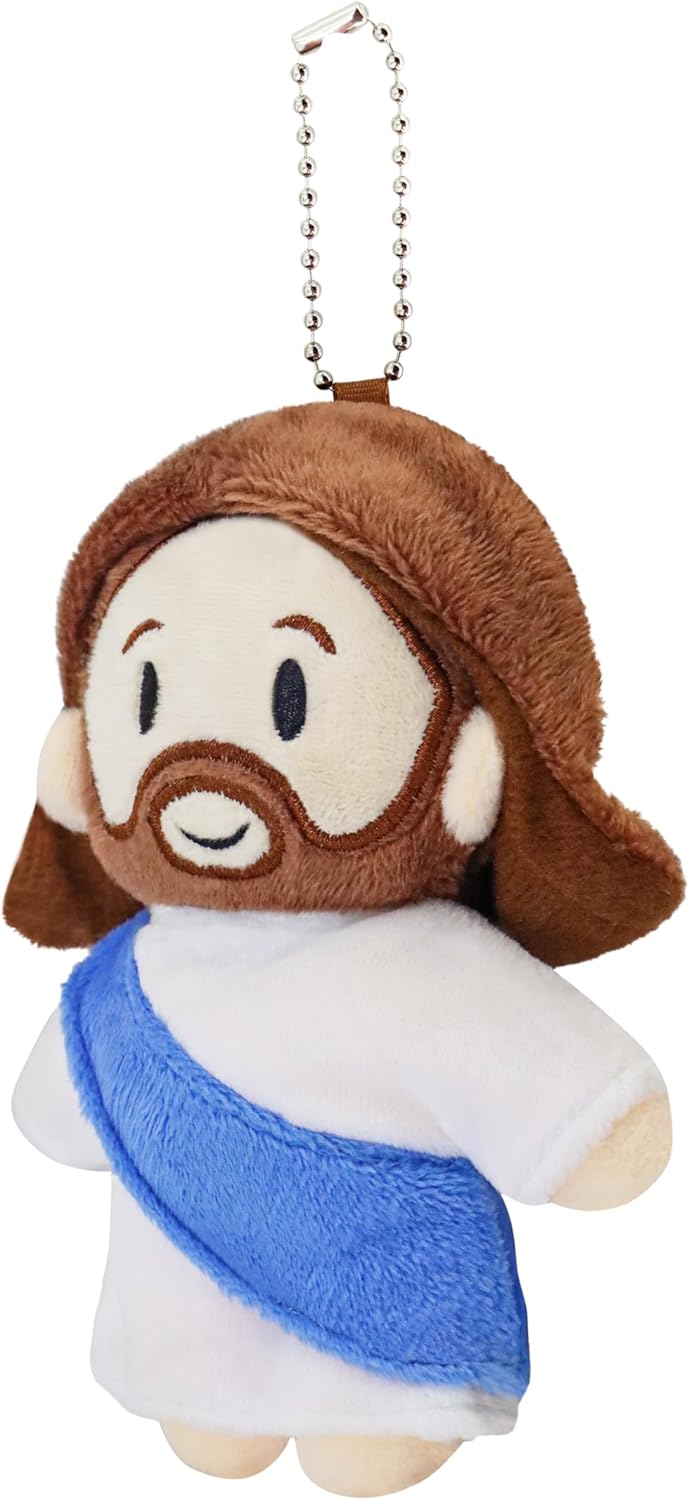 12-Piece Jesus Plush Toy Set - Easter Church Decoration - Guardian Savior Gift Doll - Suitable for Easter, Sunday School, and Religious Activities (12 Pcs)