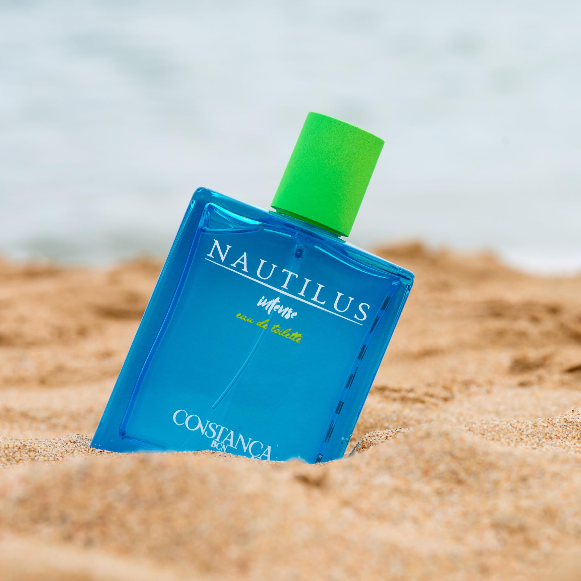 NAUTILUS INTENSE Colonia Hombre 100 ml Eau de Toilette Natural Spray con Notas Marinas Frescas Presentación Elegante en Caja de Madera Artesanal