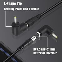 GINTOOYUN USB 2.0 - DC 5V Univerzális Töltőkábel 10 Csatlakozóval, 153 cm - Routerekhez, Hangszórókhoz, Telefonokhoz, Ventilátorokhoz 3